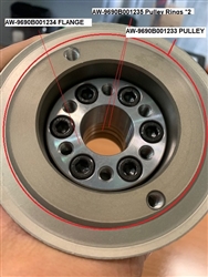 C-AXIS PULLEY FLANGE